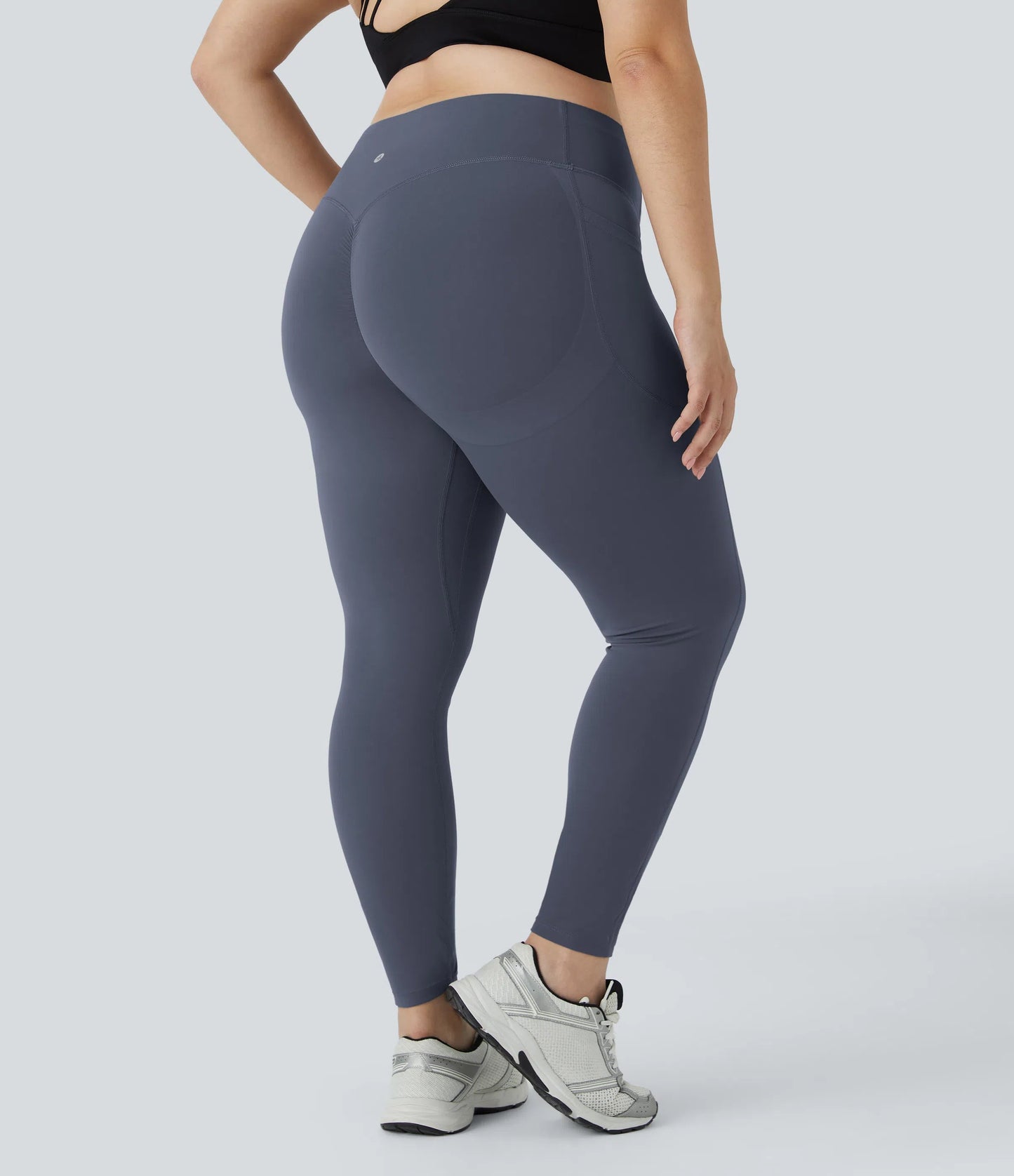 High Waisted Tummy Control Shaping Training Leggings Plus size